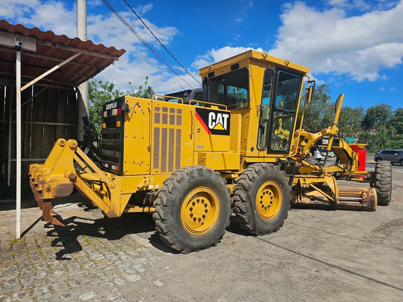 patrol motoniveladora caterpillar cat 120k 120h 12k ano 2013 - Foto 2