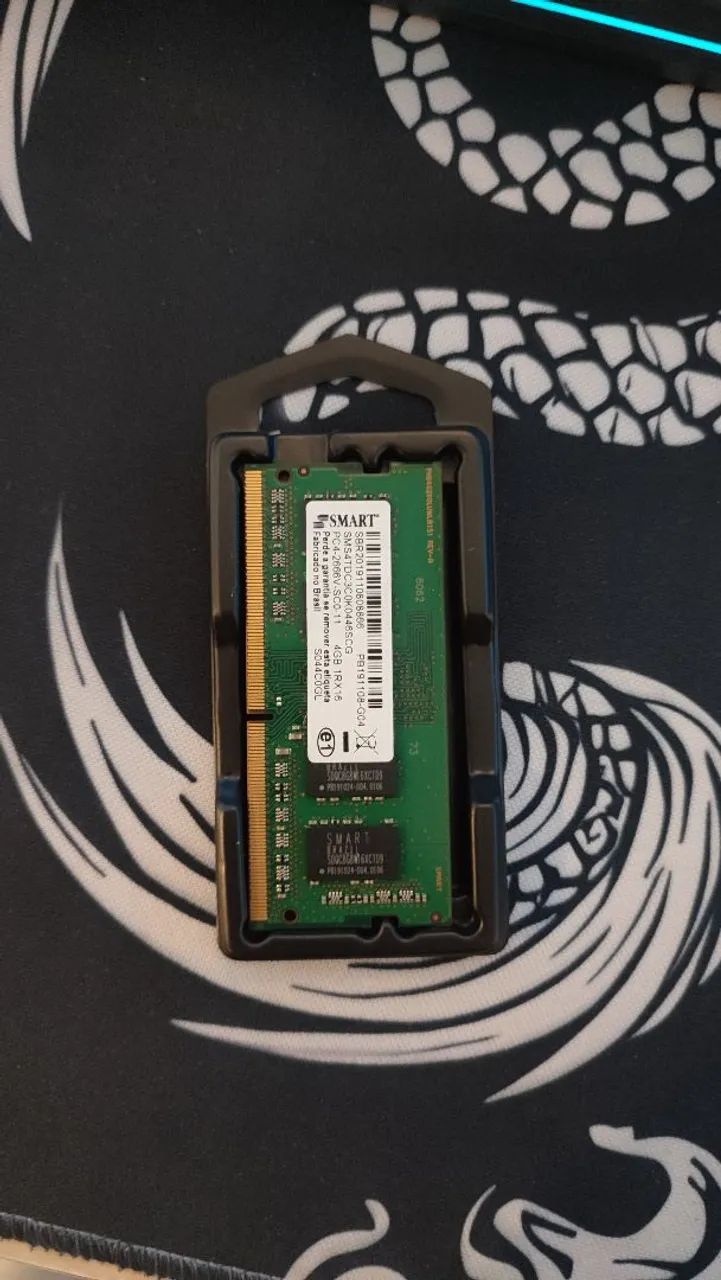 Memória RAM 4GB DDR4 Notebook