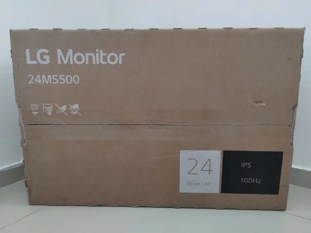 Lacrado - Monitor Gamer LG 24 Polegadas IPS 100Mhz - Foto 3