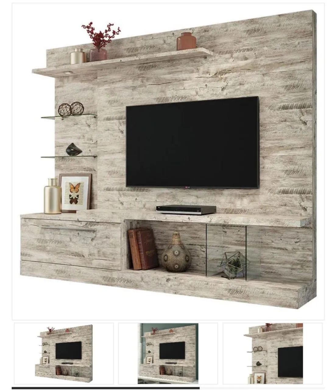 Painel Estante Home para tv ate 65 polegadas..
