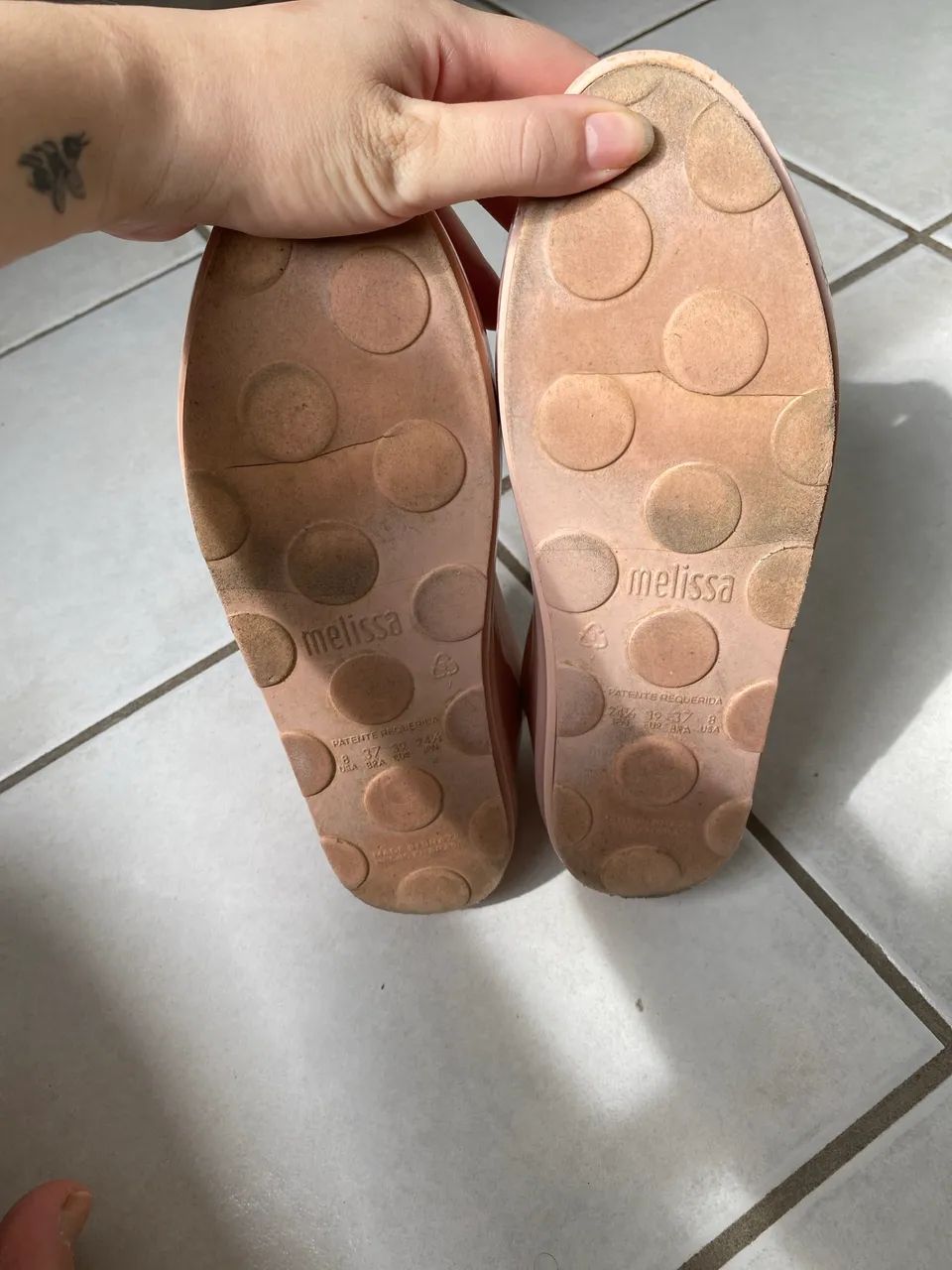 Tênis Melissa rosa  - Foto 3