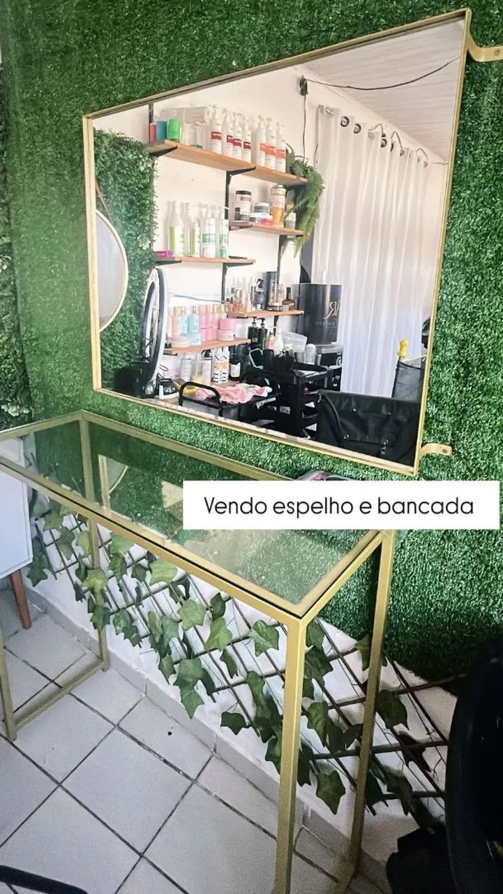 Kit Espelho e Bancada