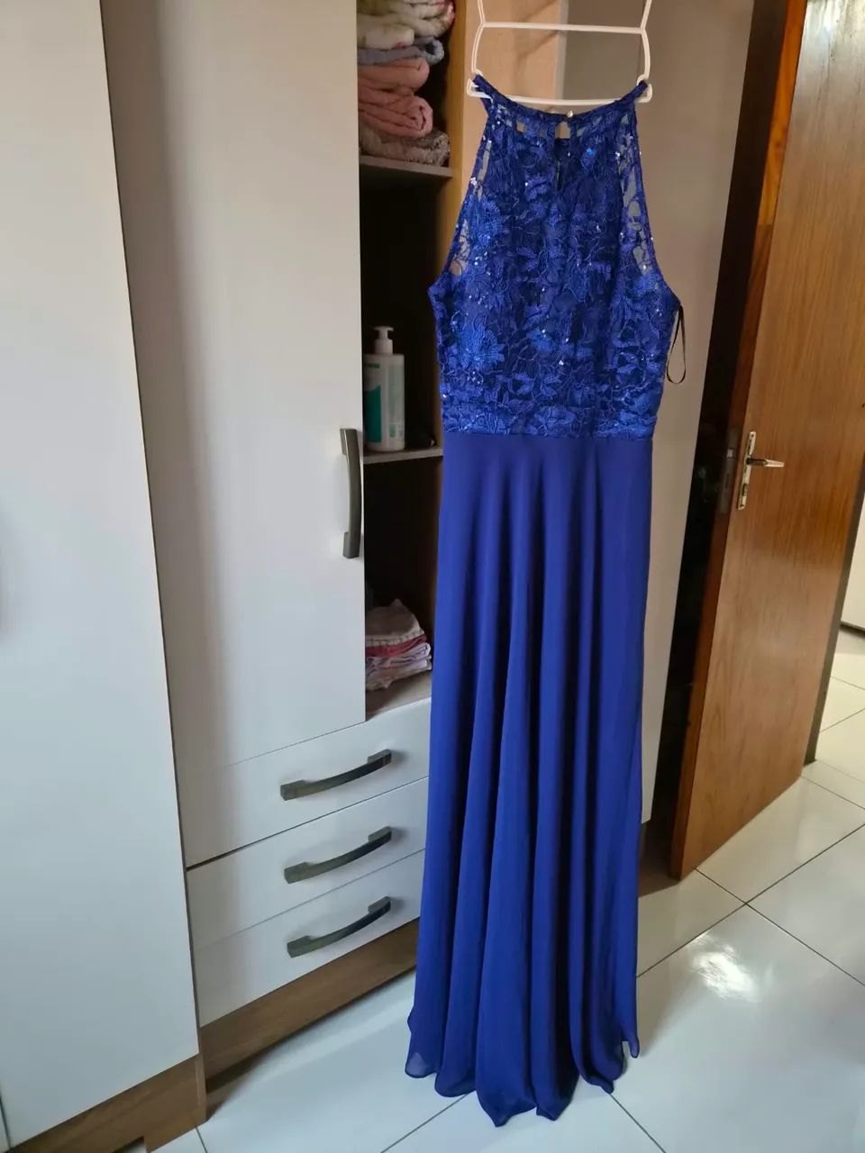Vestido para Festa AZUL MARINHO - Foto 2