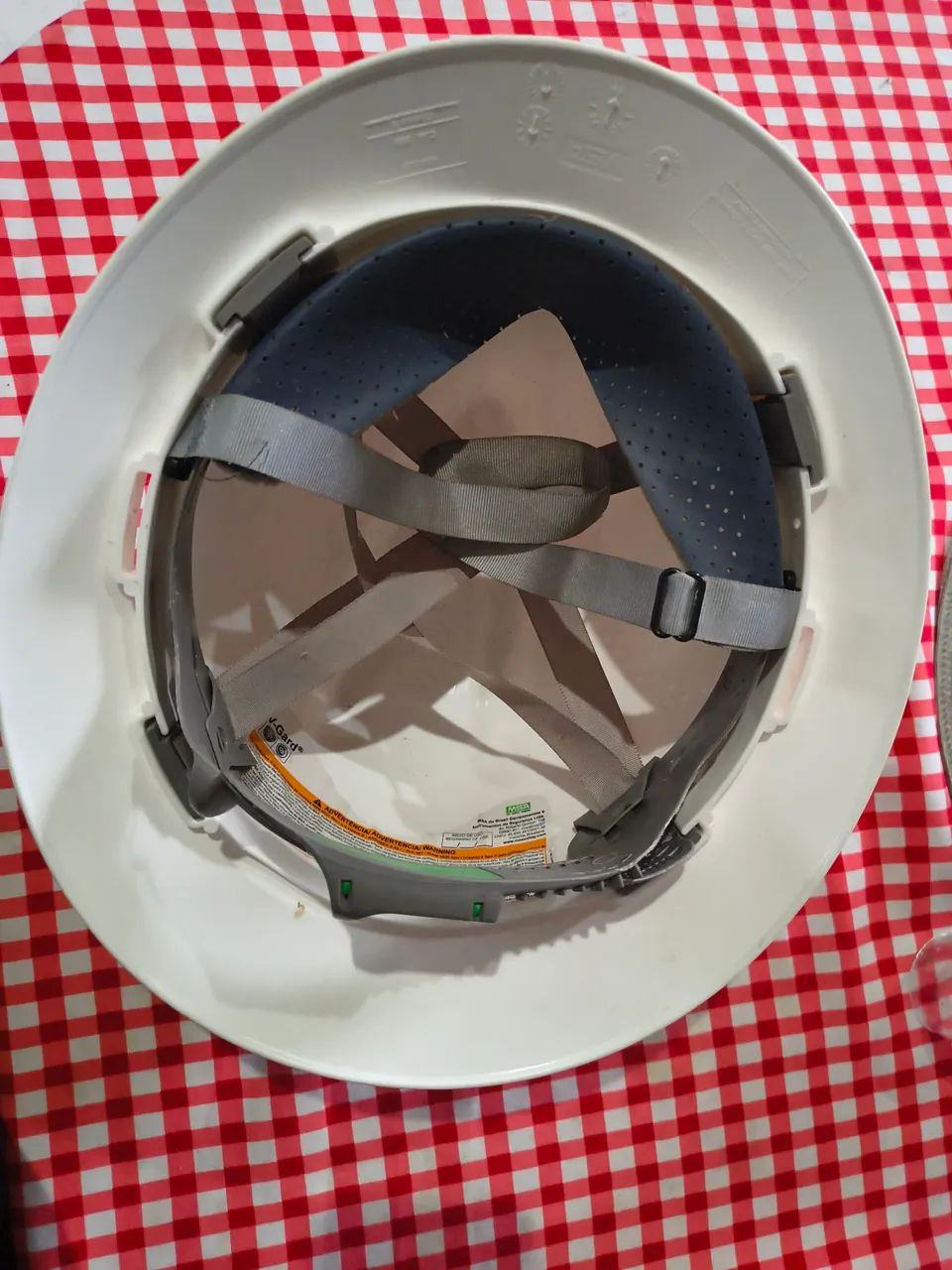 Capacete MSA Branco  - Foto 2