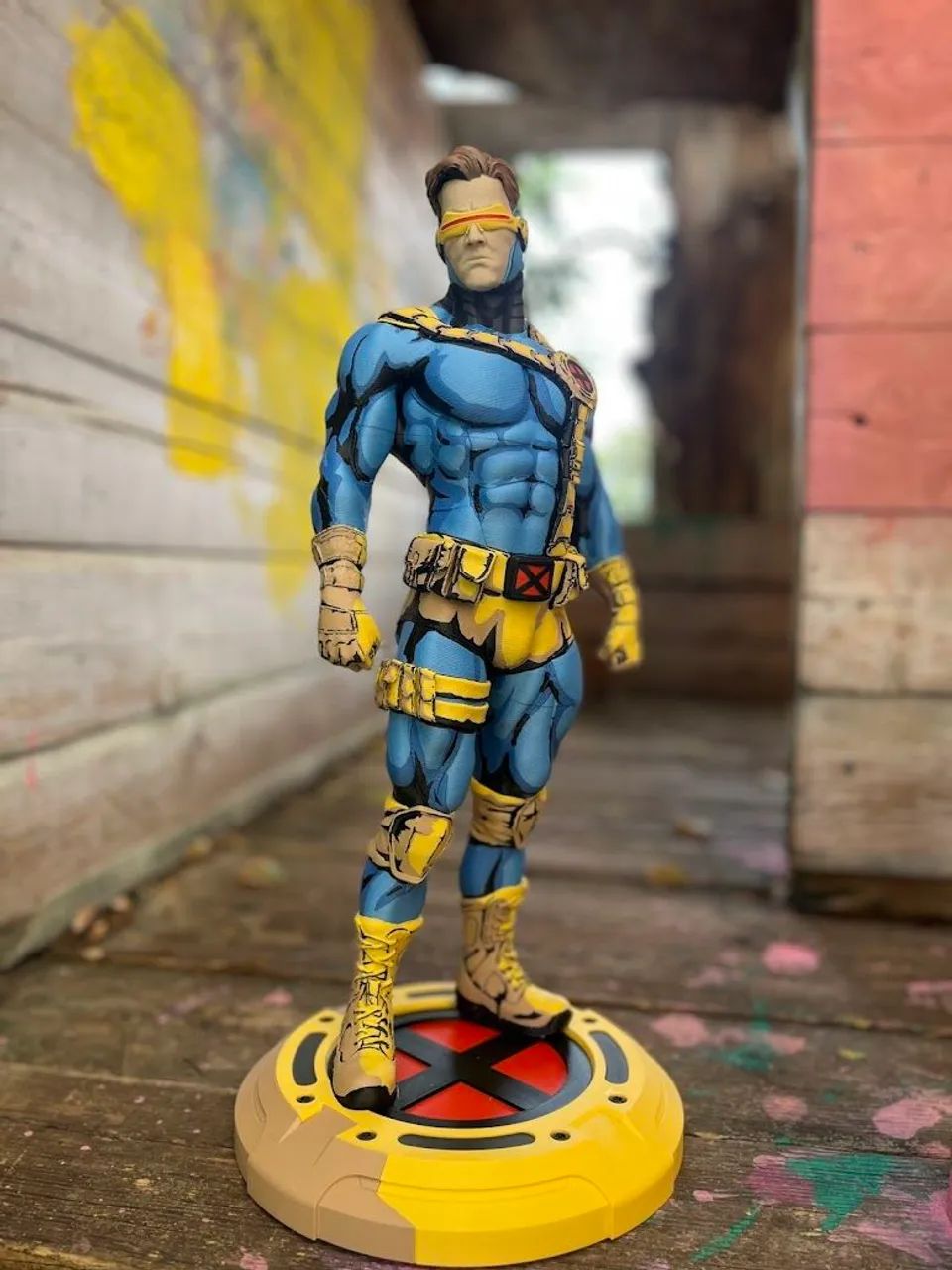 Boneco do ciclope impresso em 3D