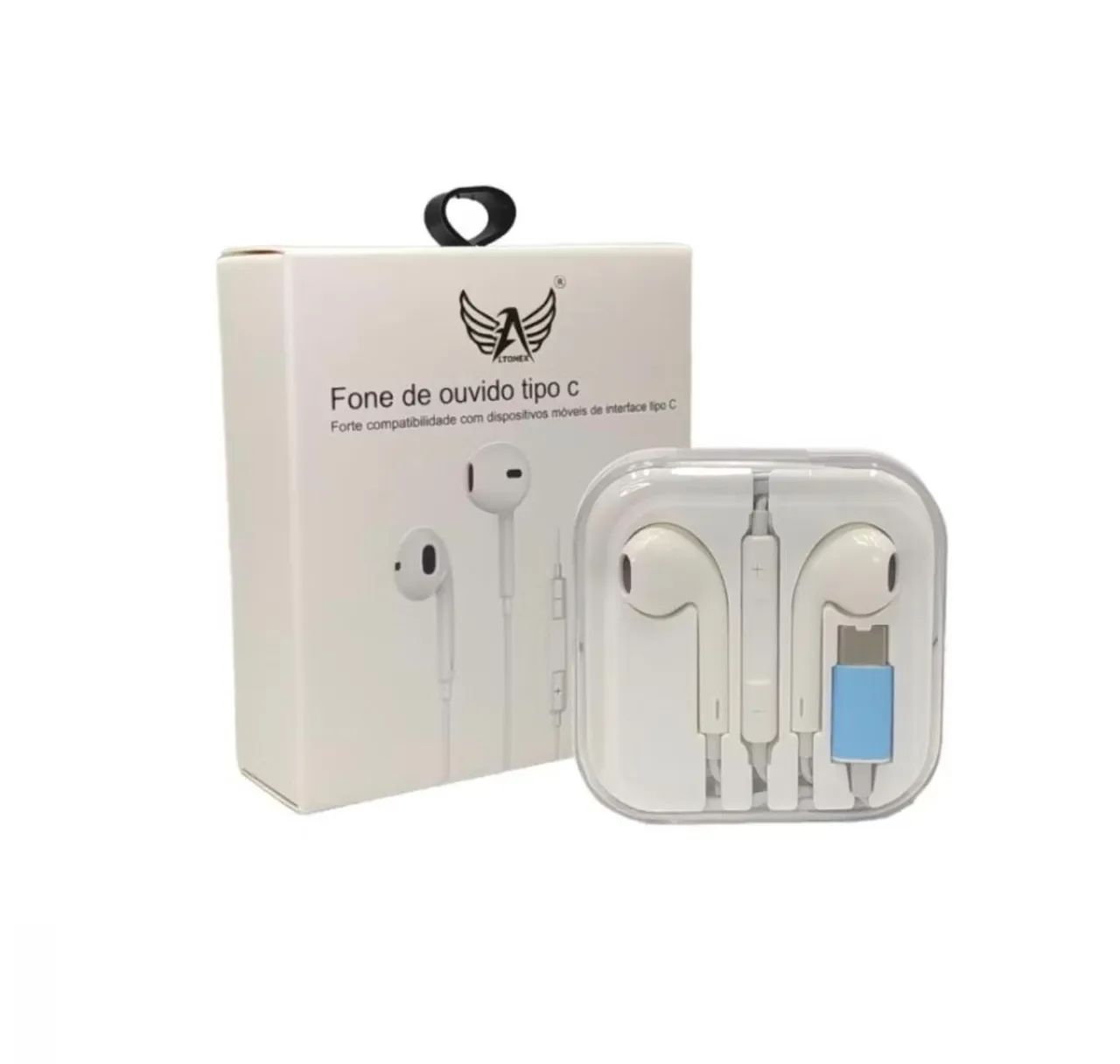 Fone de Ouvido c/Fio TIPO-C Altomex AL-X2