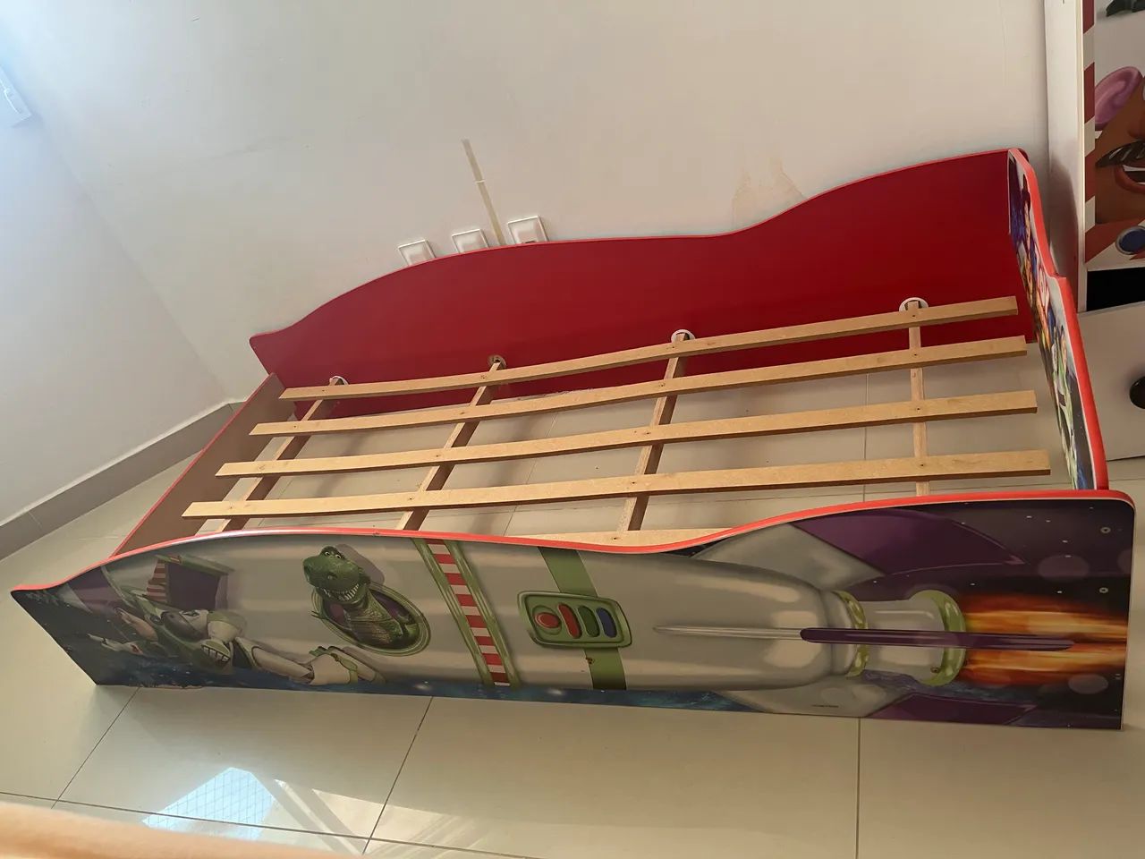 Cama infantil masculina do Buzz  - Foto 4