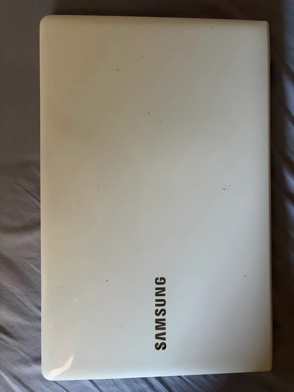 NOTEBOOK SAMSUNG BRANCO - FUNCIONANDO PERFEITAMENTE
