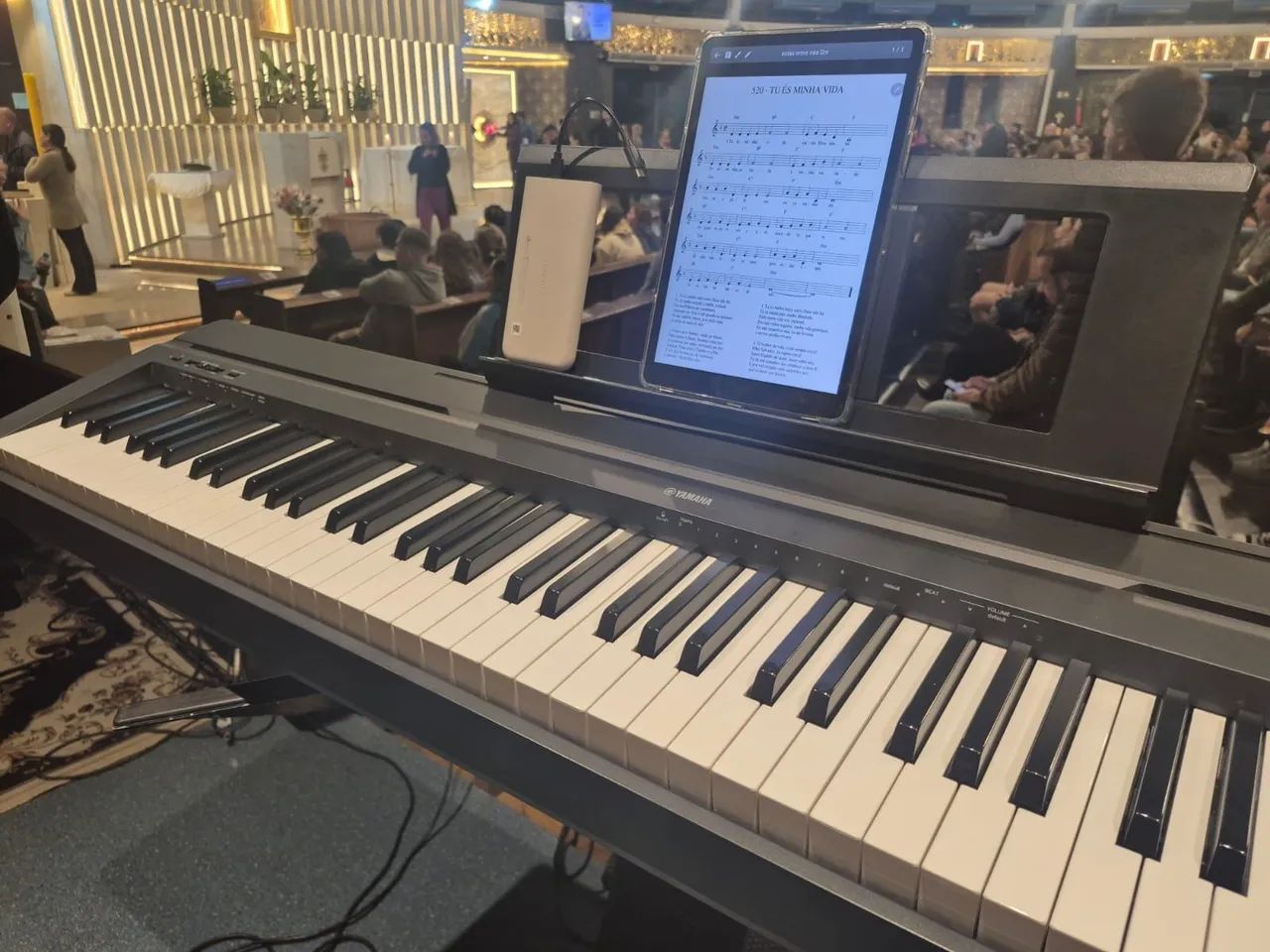 Yamaha P-45 Original - Piano Digital Semi-novo, Pouquíssimo Uso - Foto 3