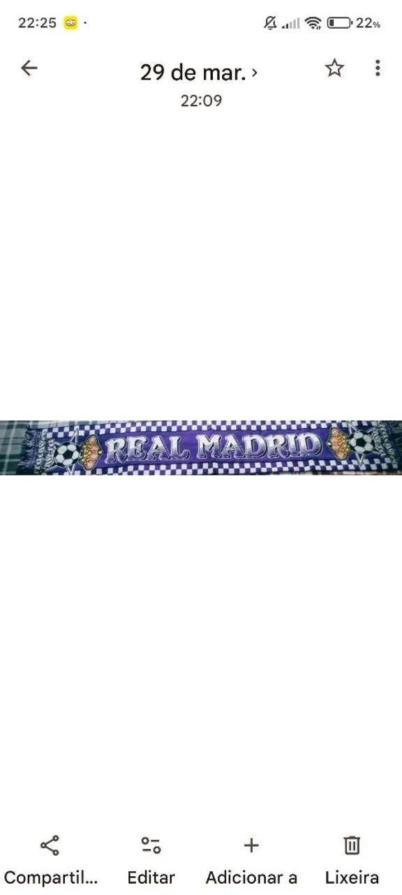 Cachecol Real Madrid 
