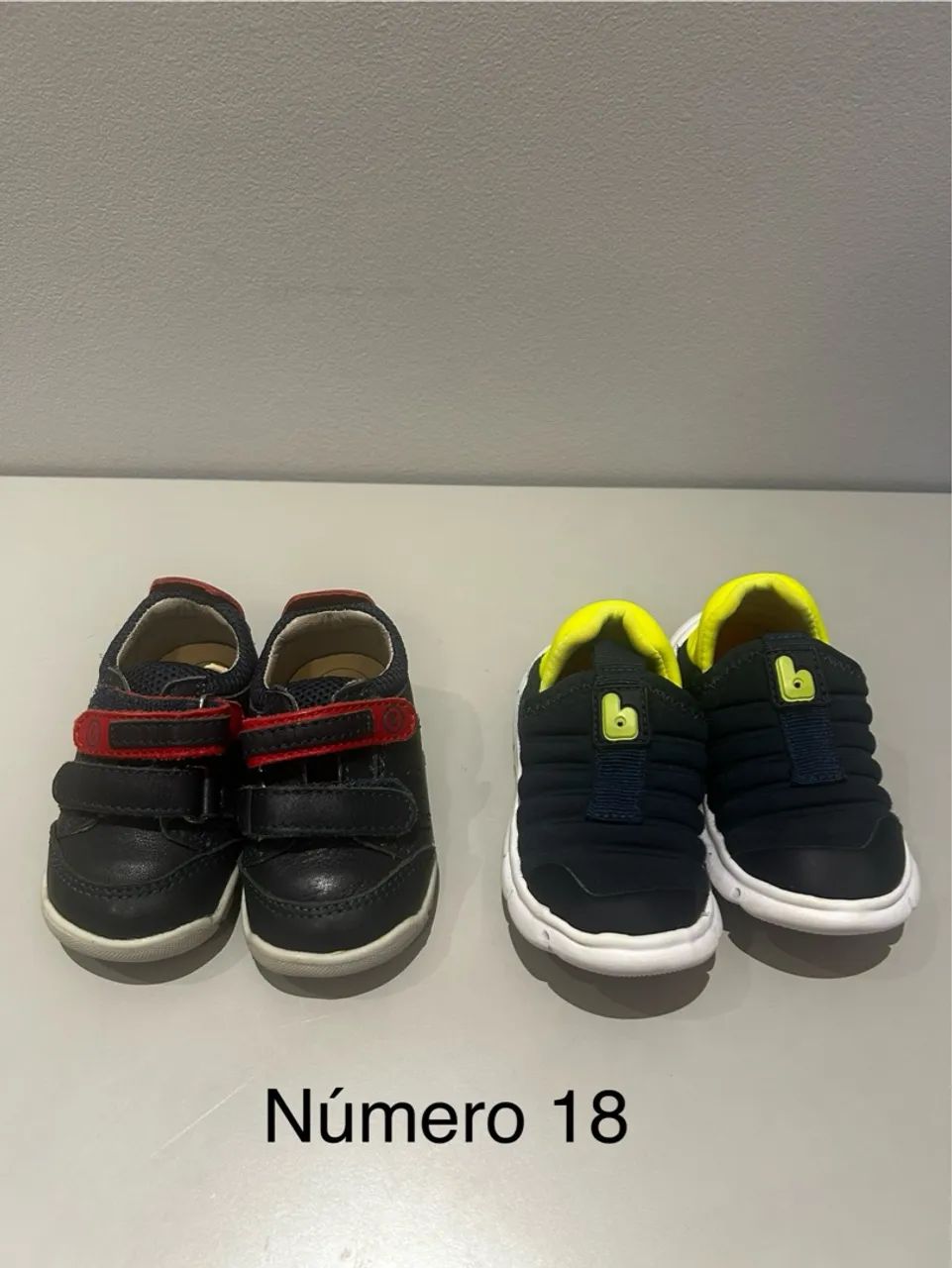 Kit 2 sapatos- CHICCHO E BIBI - número 18