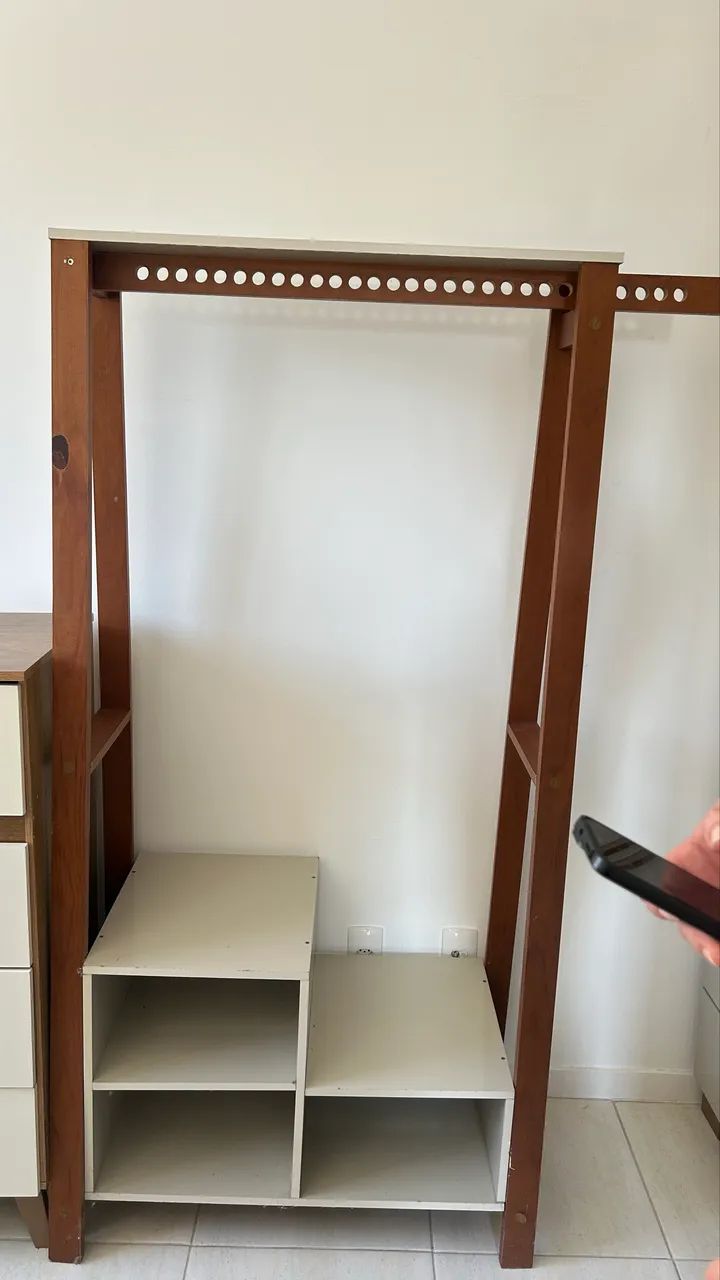 Closet aberto em ótimo estado e bem resistente  - Foto 3