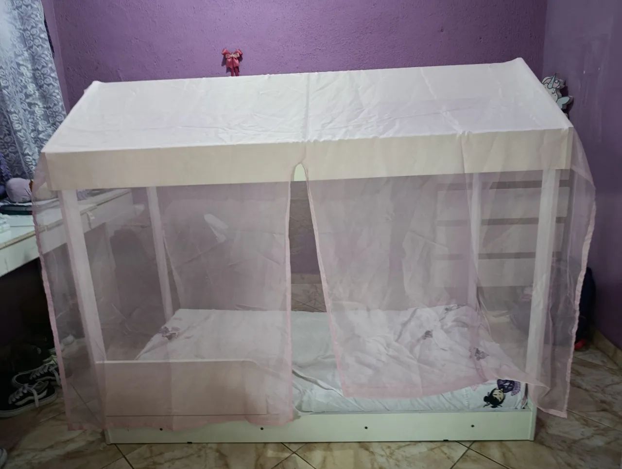 Cama infantil semi nova