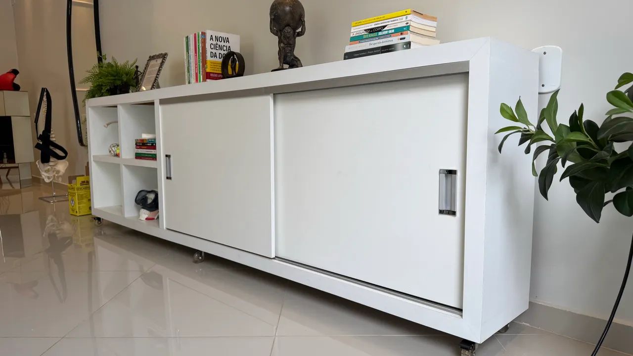 Armário buffet branco para consultório - Foto 4