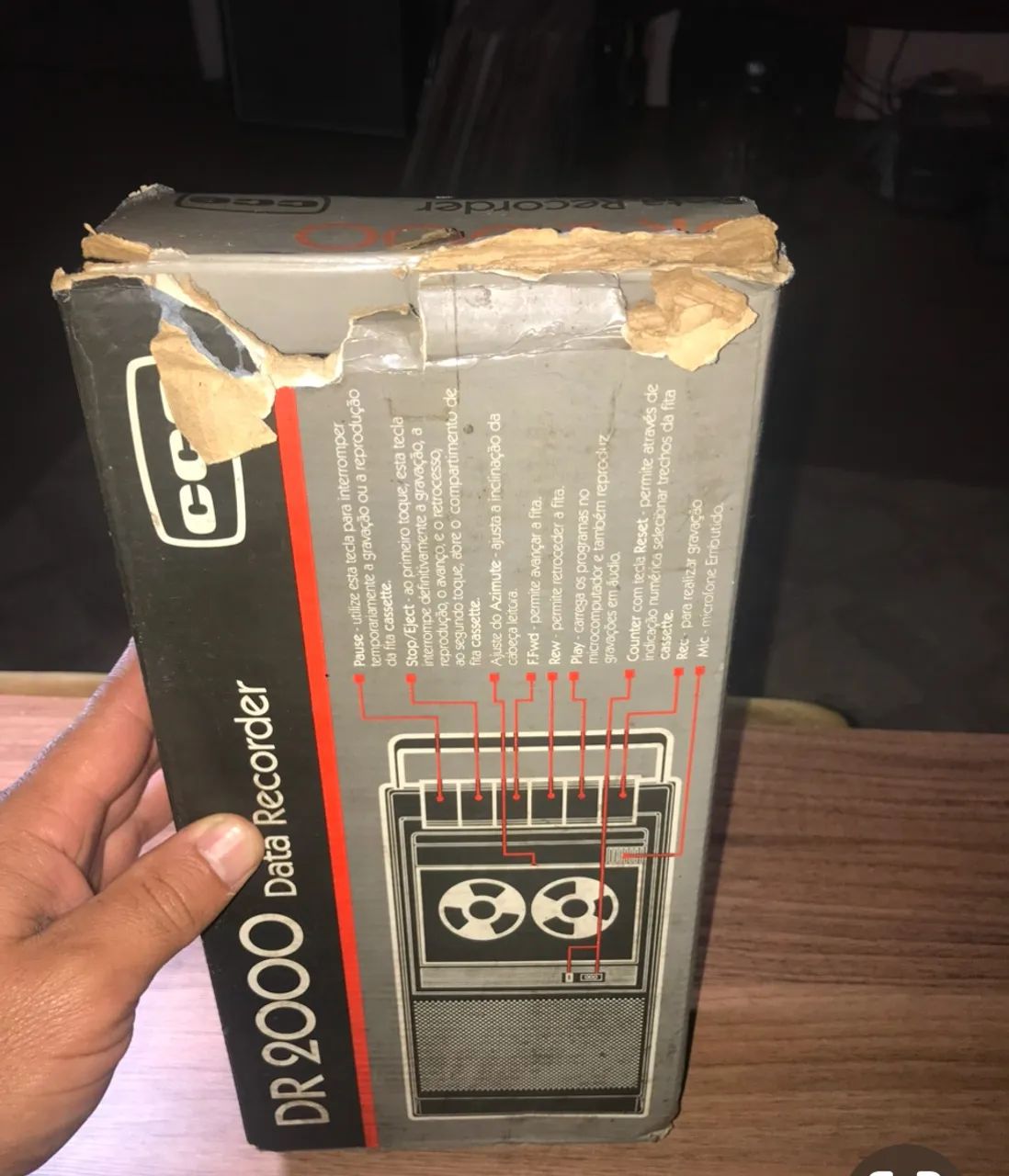 Gravador cassete CCE Data Recorder DR-2000 - Foto 2