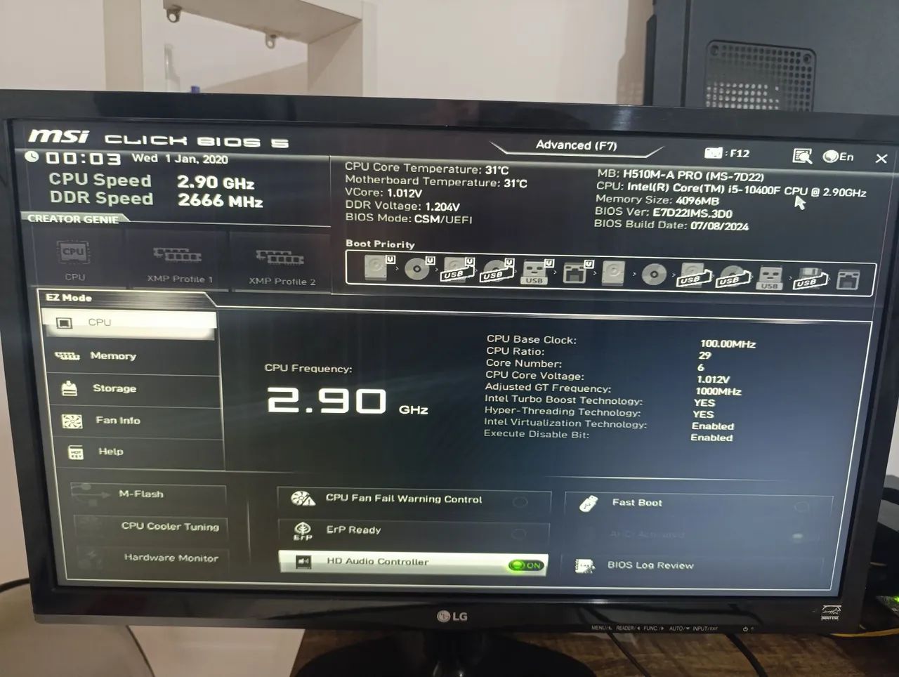 Monitor LG FLATON 23 POLEGADAS leia descrição  - Foto 2