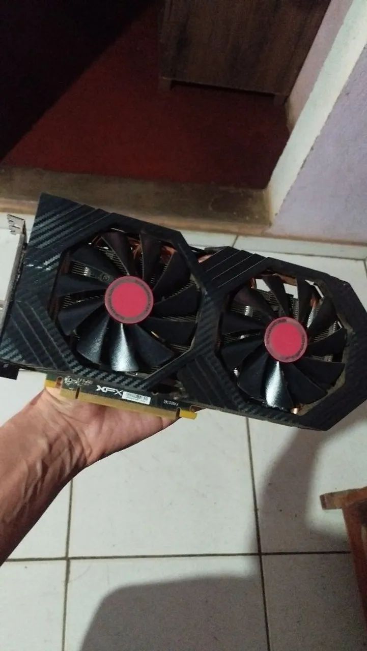 Placa de vídeo RX 580 8 Gb