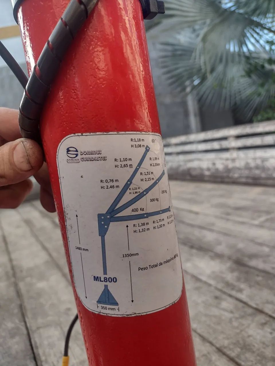 Guincho elétrico tipo grua - Foto 5