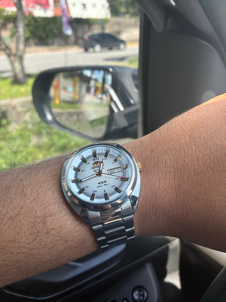 Orient três estrelas automático  - Foto 2