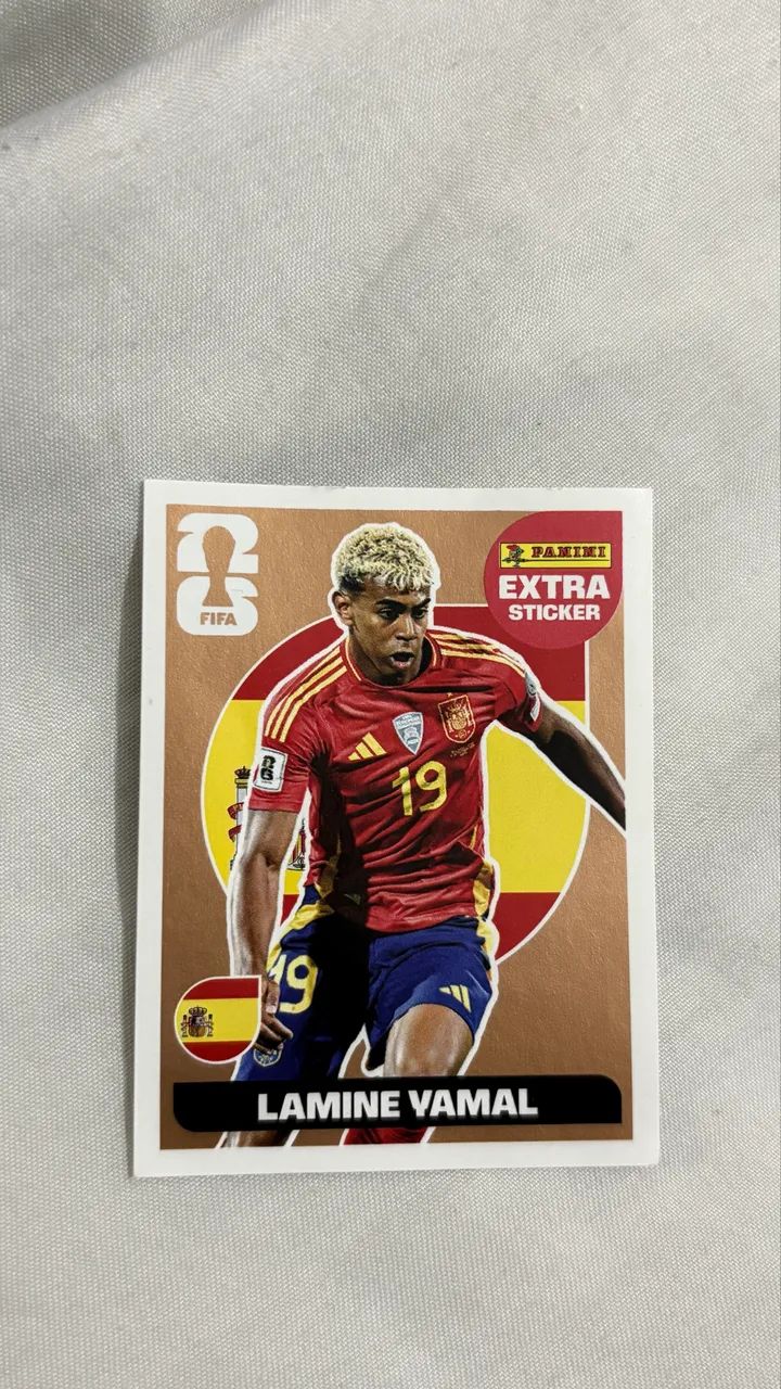 Figurinha legend Yamal bronze 2026