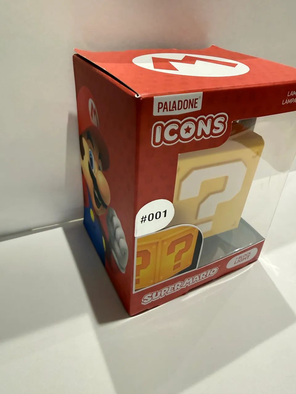 (? Block): Luminária Bloco de Interrogação Super Mario Paladone - Icon Light - Foto 2