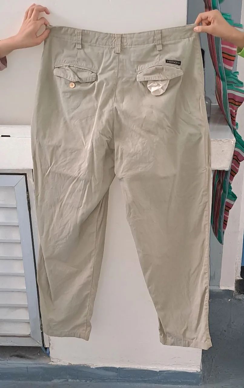 Calça Mr Kitsch de sarja tam 36/38 corte tradicional  - Foto 3