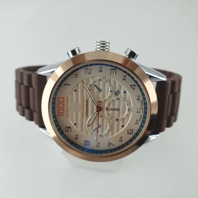 Relógio Mikrotimer 1000 Mod MK8267 Masculino Social - Foto 2