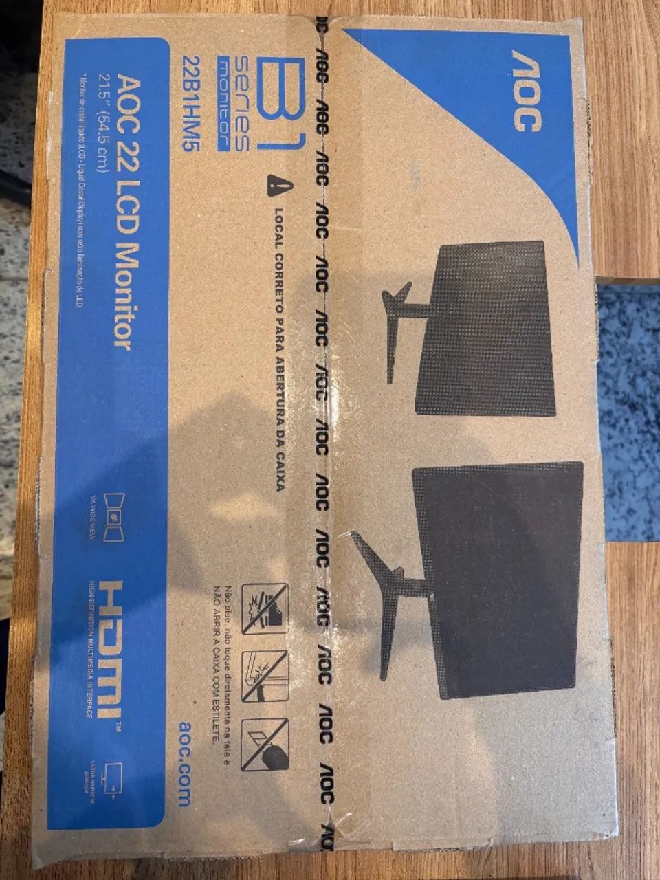 Monitor AOC novo lacrado na caixa - Foto 4