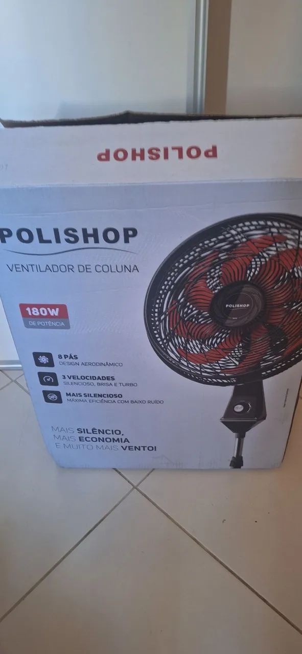 Ventilador de pé/ marca Polishp  - Foto 2