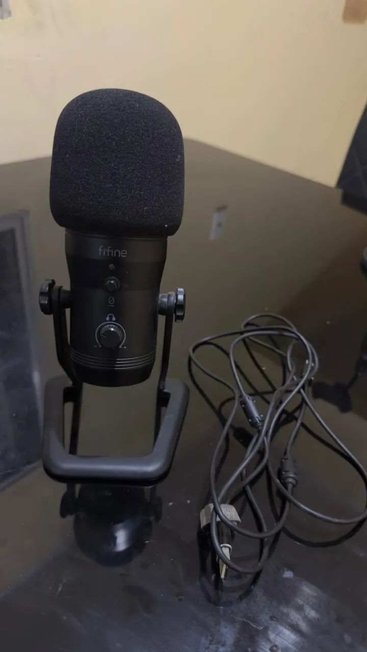 Microfone Fifine K690 em perfeito estado! - Foto 2