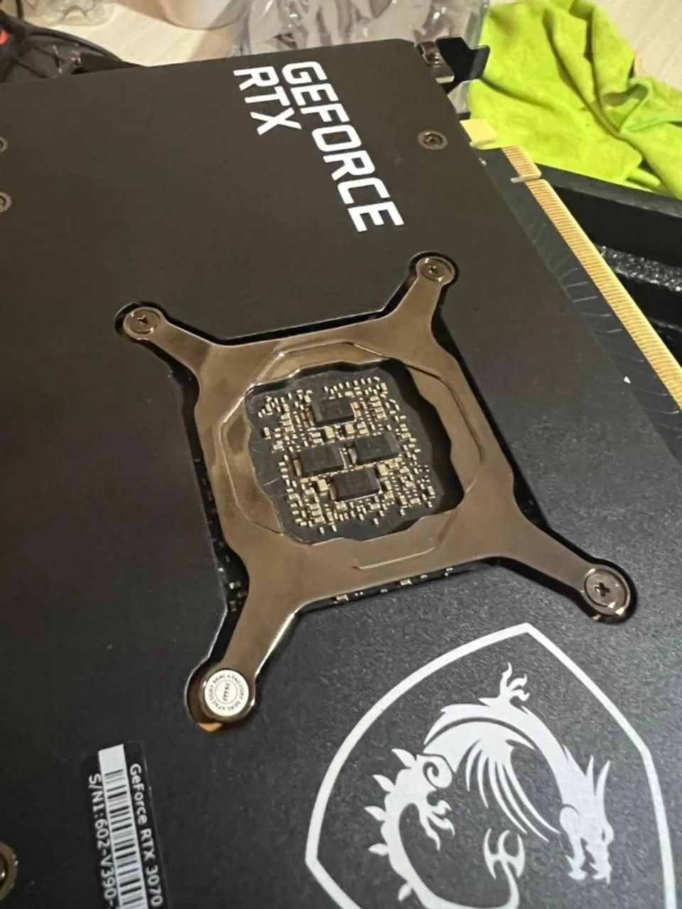 MSI GeForce RTX 3070 Gaming Trio 8GB (Completa na Caixa) - Foto 3