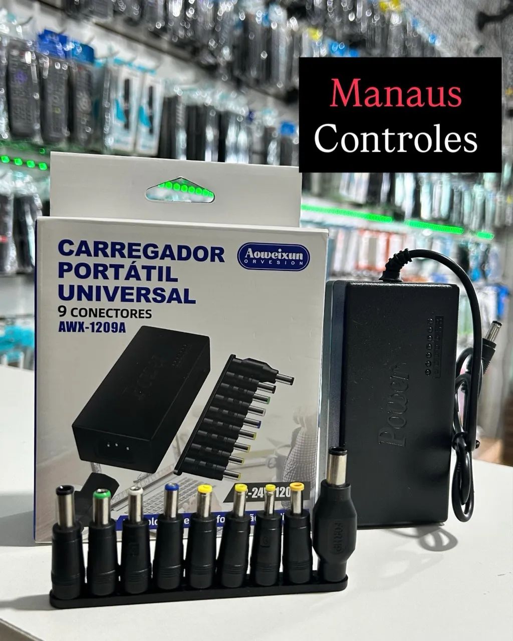 Carregador Universal para Notebook e Outros - 120W 