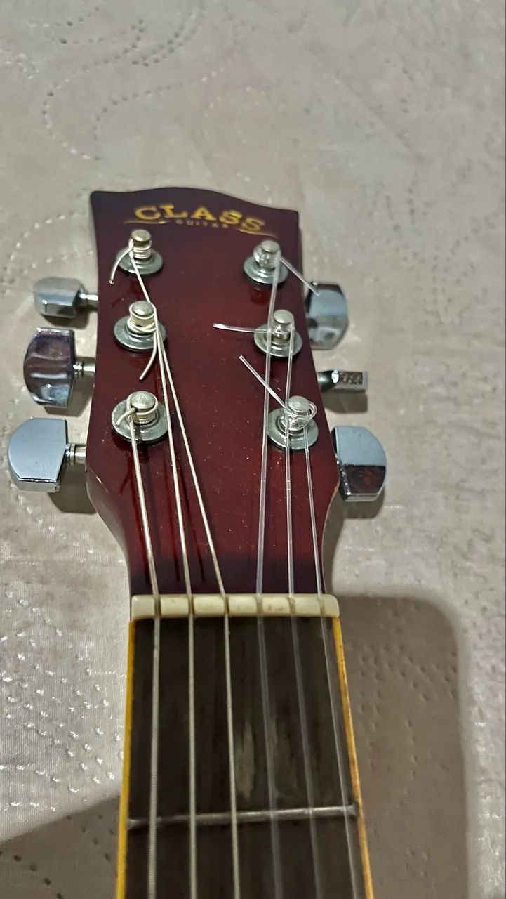 Violão Eletroacústico Class CLA40CE + Capa - Foto 4