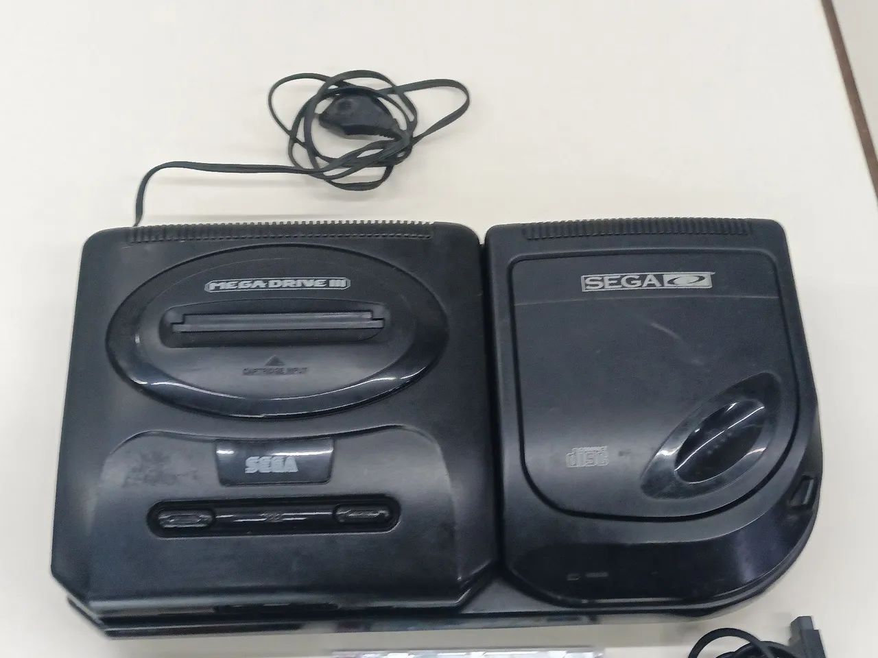 Mega drive 3 e Sega CD funcionando 100%  - Foto 2