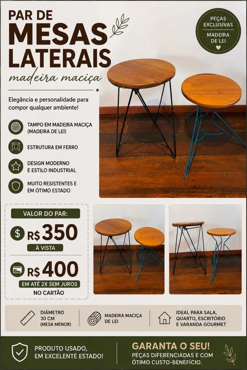 Mesas laterais 