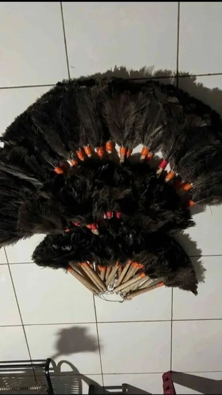 Espanador de pena de avestruz  - Foto 5