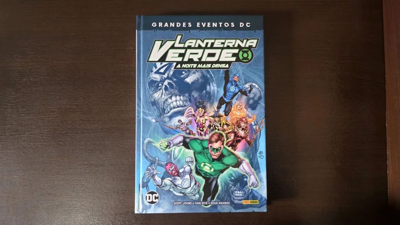 Lanterna Verde - A Noite Mais Densa - Grandes Eventos DC - HQ