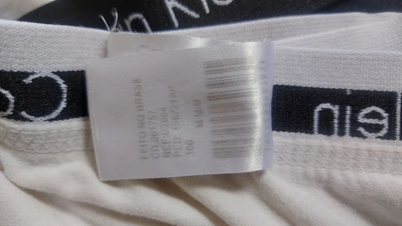 Cueca Calvin Klein branca - M - Foto 5