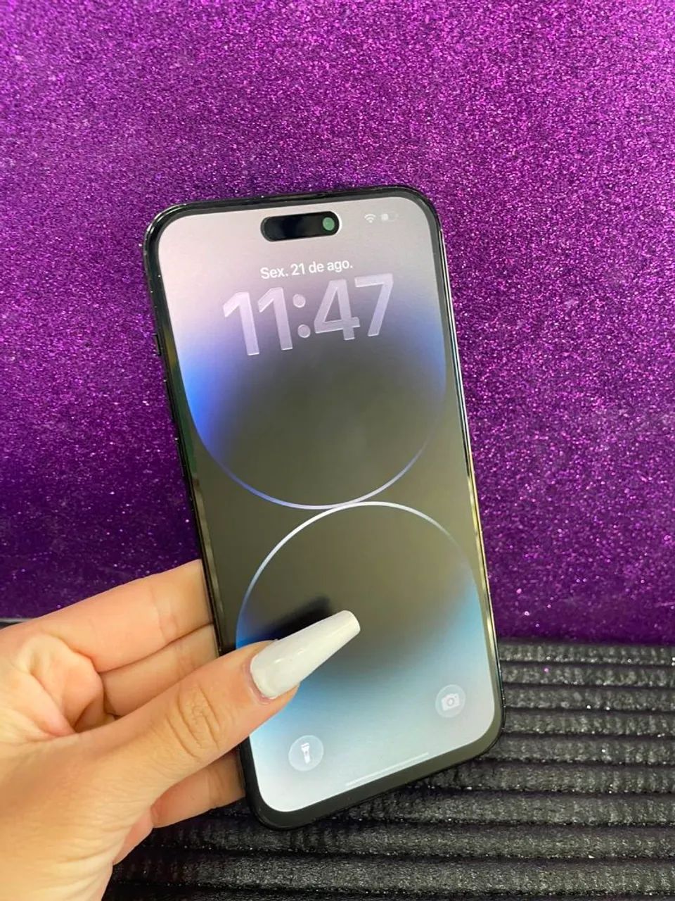 IPHONE 14 PRO MAX PRETO 128GN - Foto 4