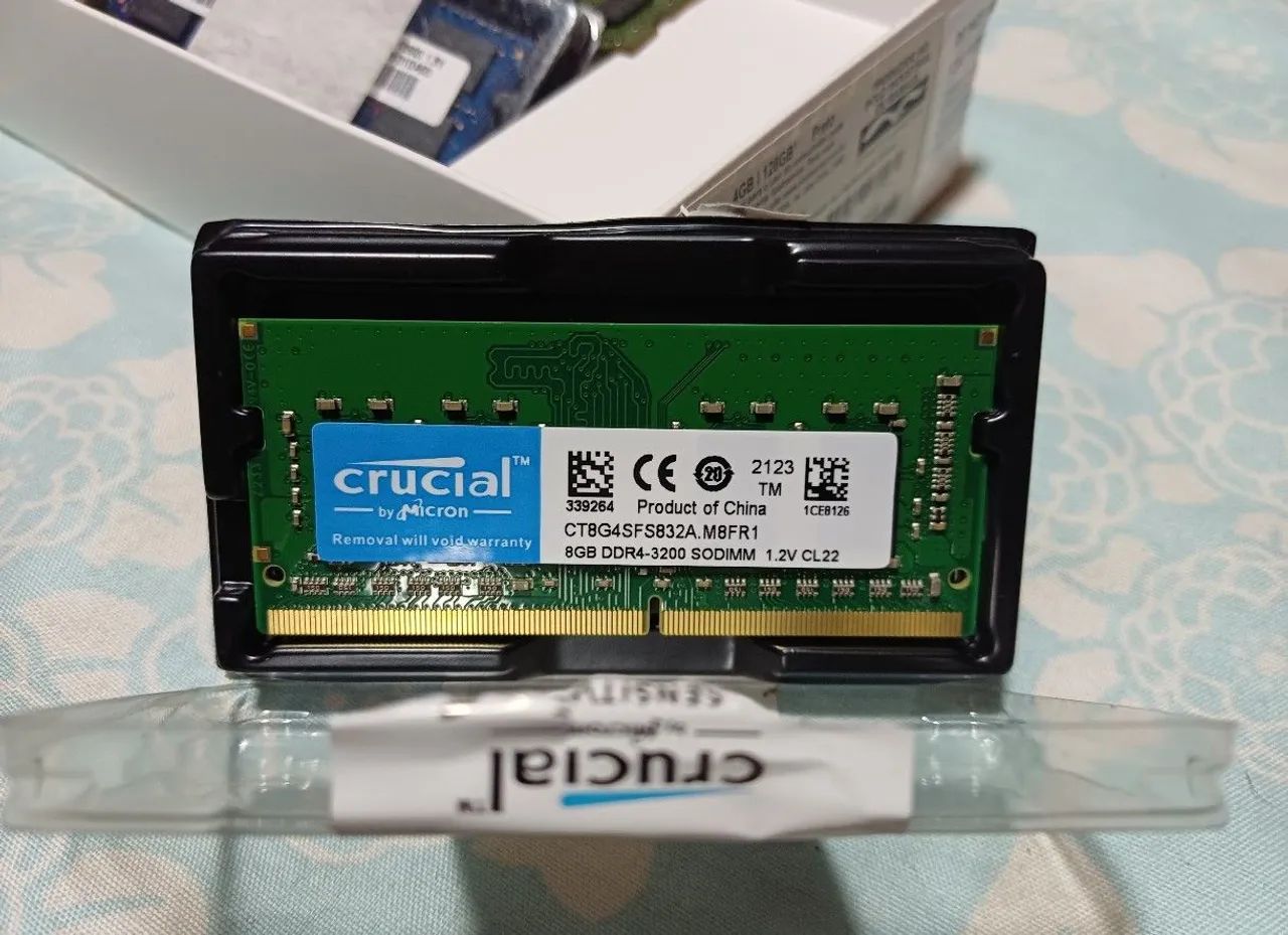 Memória ram DDR4 8G nova!