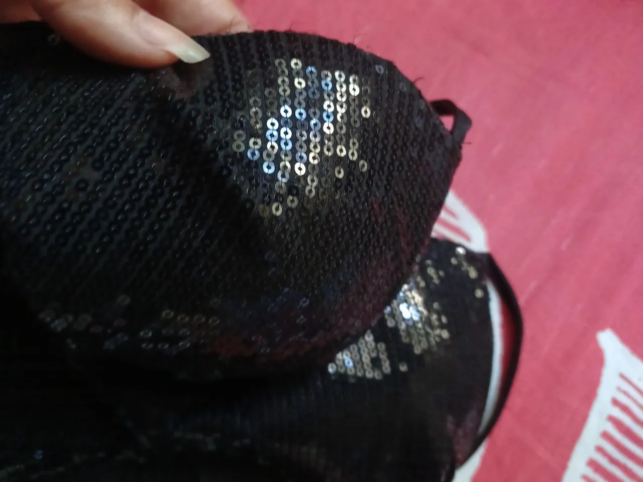Cropped preto de paetês  - Foto 2