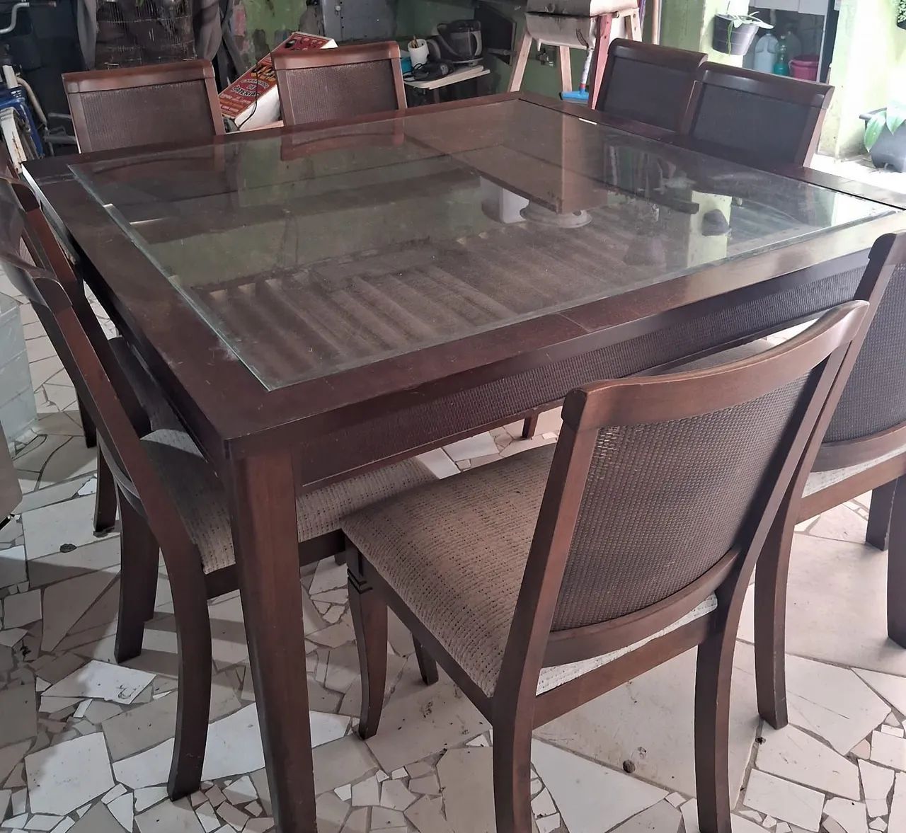 Mesa de jantar 8 cadeiras  - Foto 3