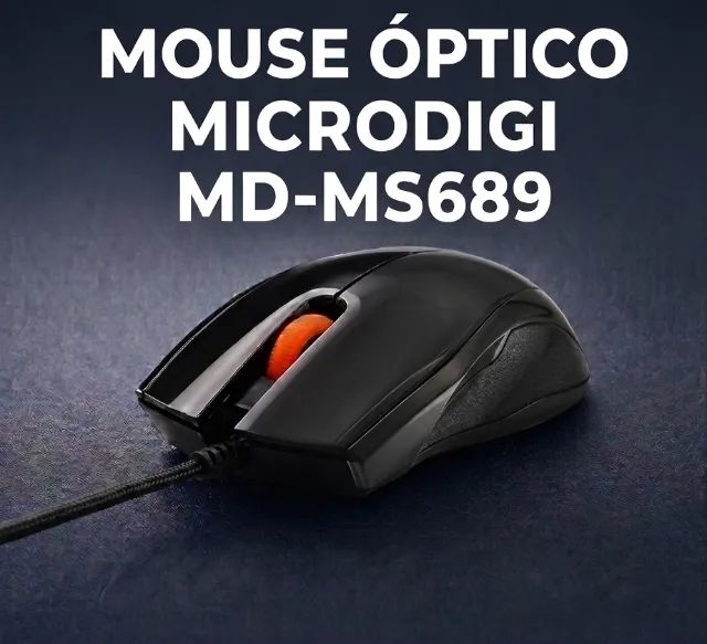 Mouse USB Microdigi - MD-MS689 (produto novo)
