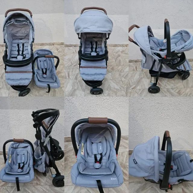 Carrinho de bebê Infanti Breeze + bebê conforto 