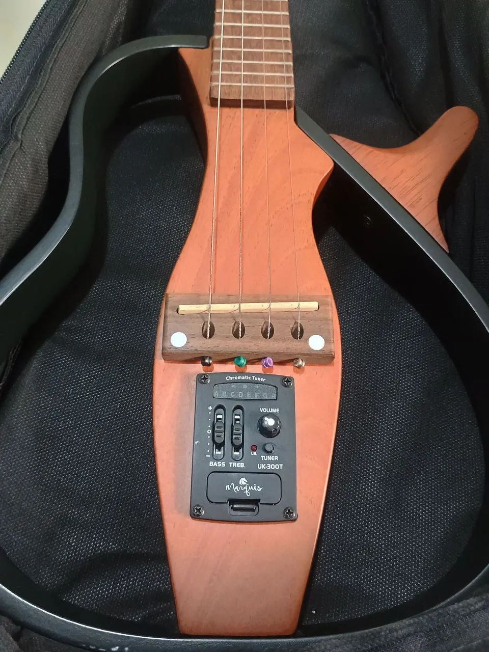 Cavaquinho elétrico Marques Vazado - Foto 3