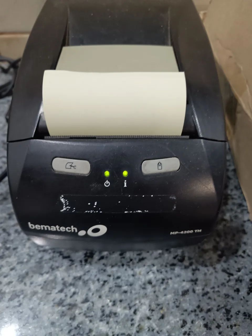 Vendo Impressora Térmica Não Fiscal MP-4200Th com fonte funcionando. - Foto 5