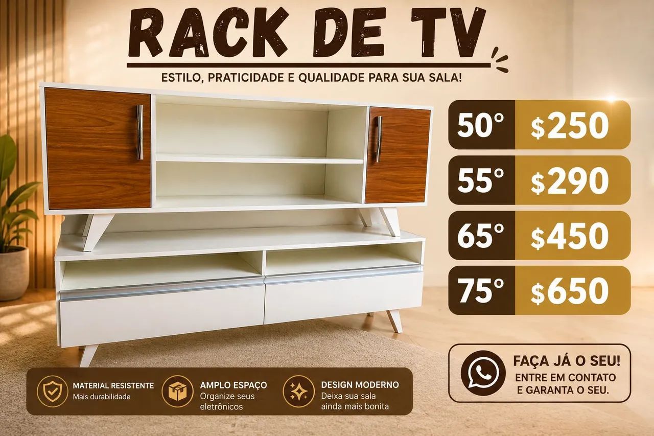 Rack para tv  - Foto 4
