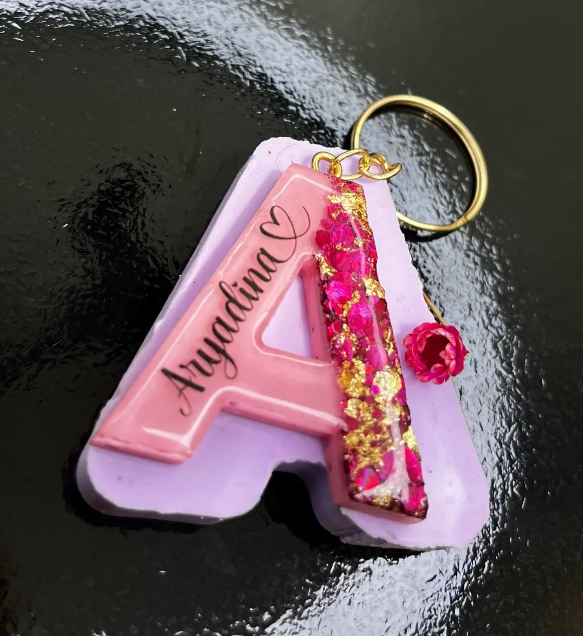 Chaveiro personalizado de resina  - Foto 3
