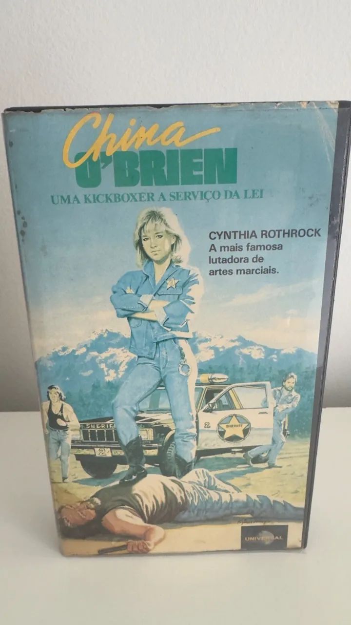 VHS China O'Brien - Uma Kickboxer a Serviço da Lei