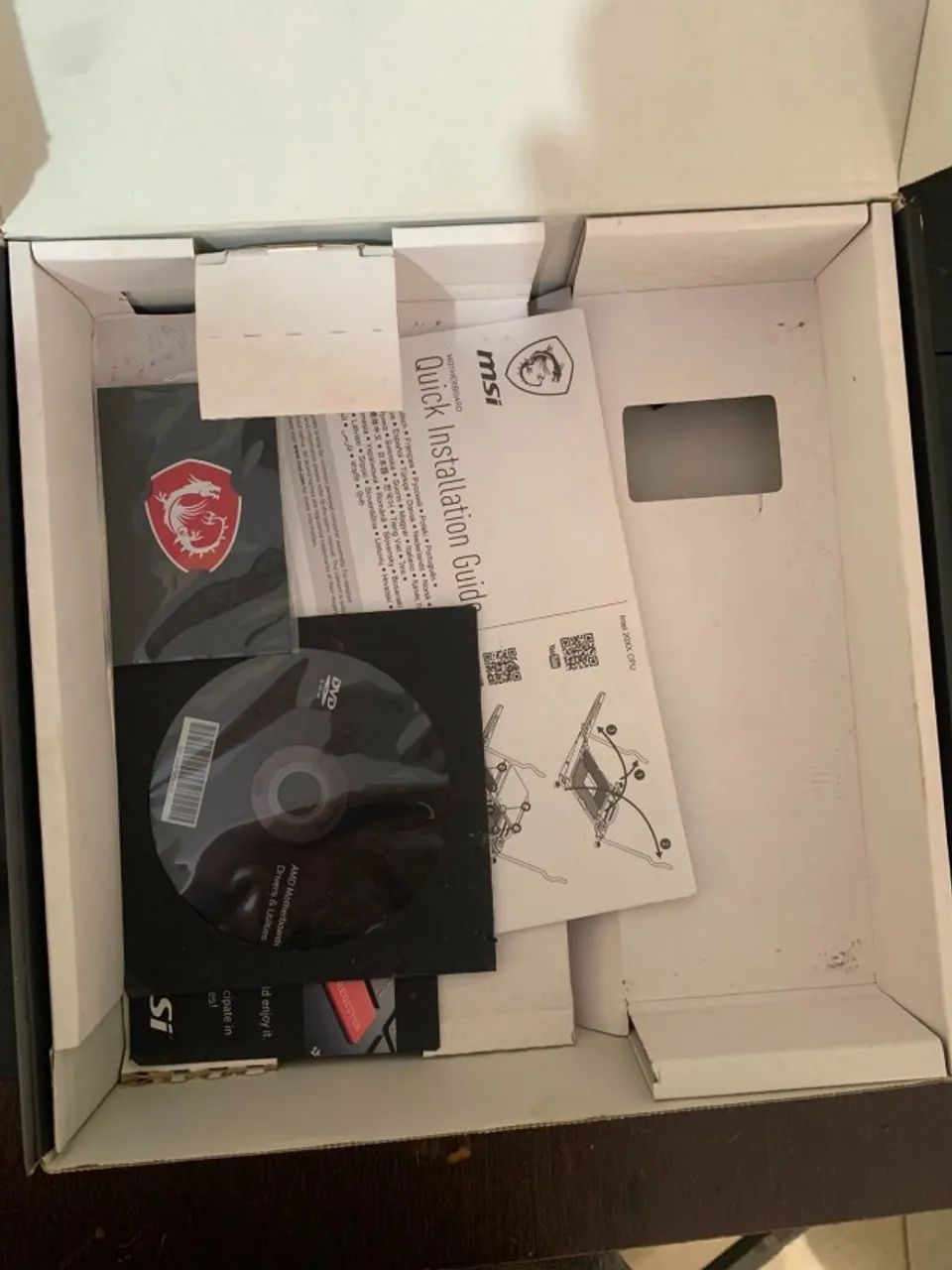 B550M MSI MORTAR C/ Caixa e Acessórios. **LEIA DESCRIÇÃO** - Foto 4